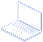Illustratie van een laptop